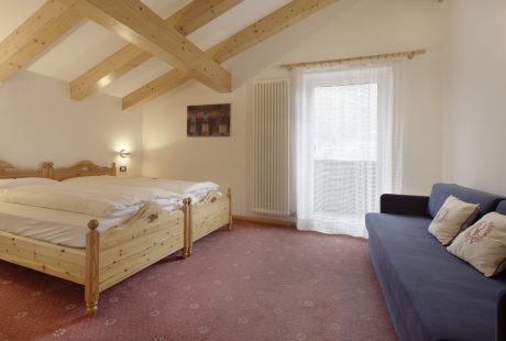 JOSK Val di Fiemme Hotel Nele kamer